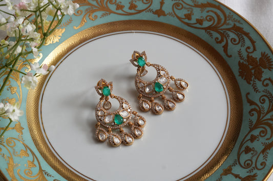 Polki Earrings (1-5415)(B)