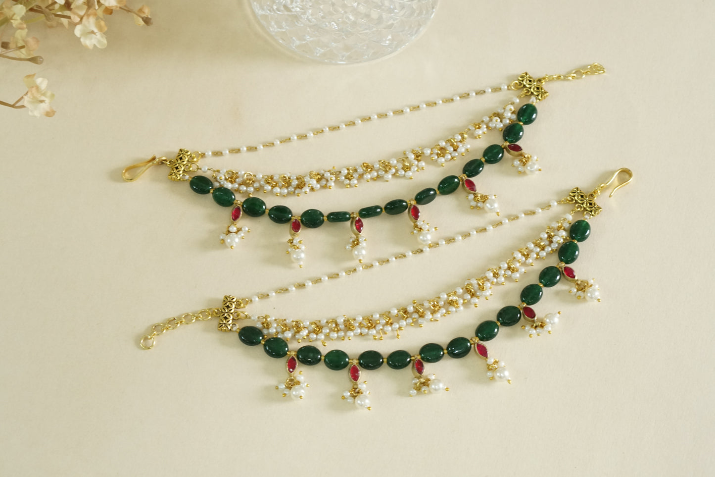 Kundan Earchain(9-400)(A)