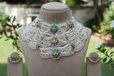 Kundan Necklace Set (4-9702) (A) - JEWELSTYLE