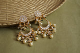Kundan Earrings (1-4834)(R)