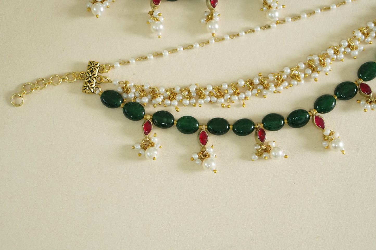 Kundan Earchain(9-400)(A)