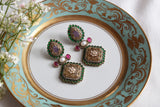 Polki Earrings (1-5416)(B)
