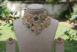 Kundan Necklace Set (4-9703) (A) - JEWELSTYLE