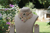 Kundan Necklace Set (4-9703) (A) - JEWELSTYLE