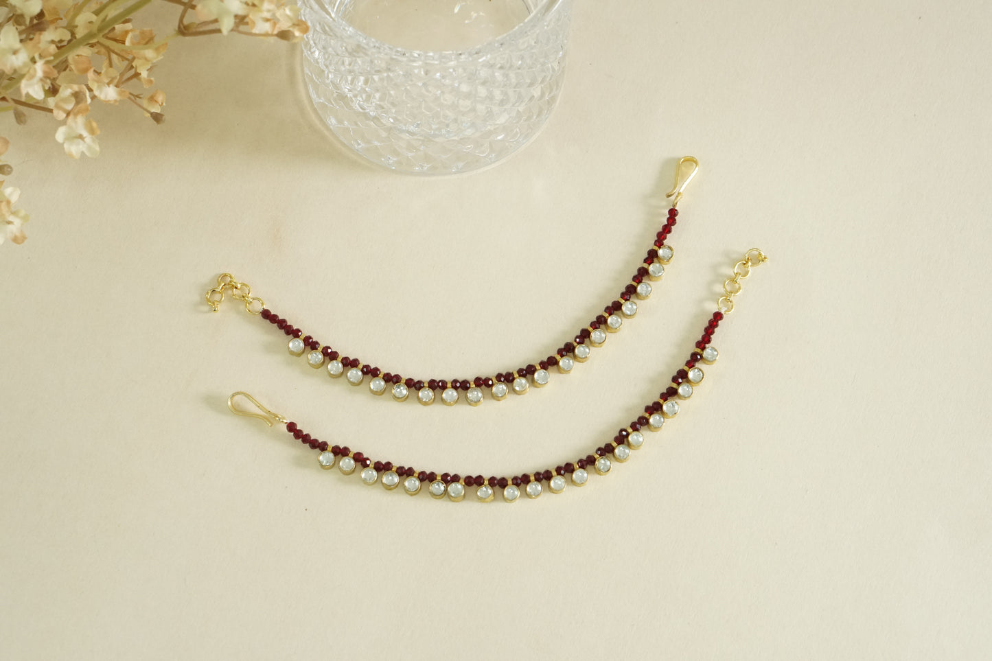 Kundan Earchain(9-404)(A)