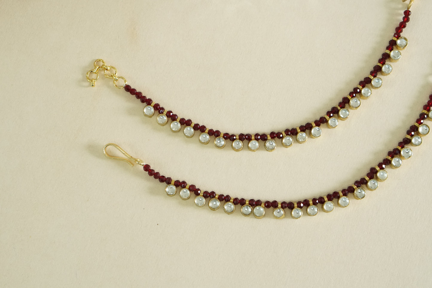 Kundan Earchain(9-404)(A)
