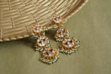 Kundan Earrings (1-4832)(R)(PREORDER) - JEWELSTYLE