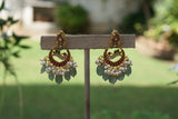 Kundan Earrings (1-5569)(A) - JEWELSTYLE