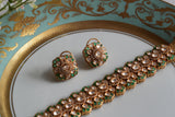 Mossainite Polki choker Set (4-9439)(B)
