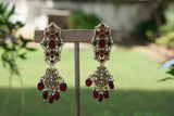 Kundan Earrings (1-5566)(A) - JEWELSTYLE