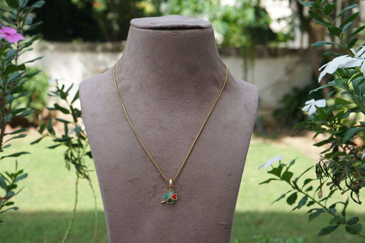 Kundan Pendant (4-9707) (A)