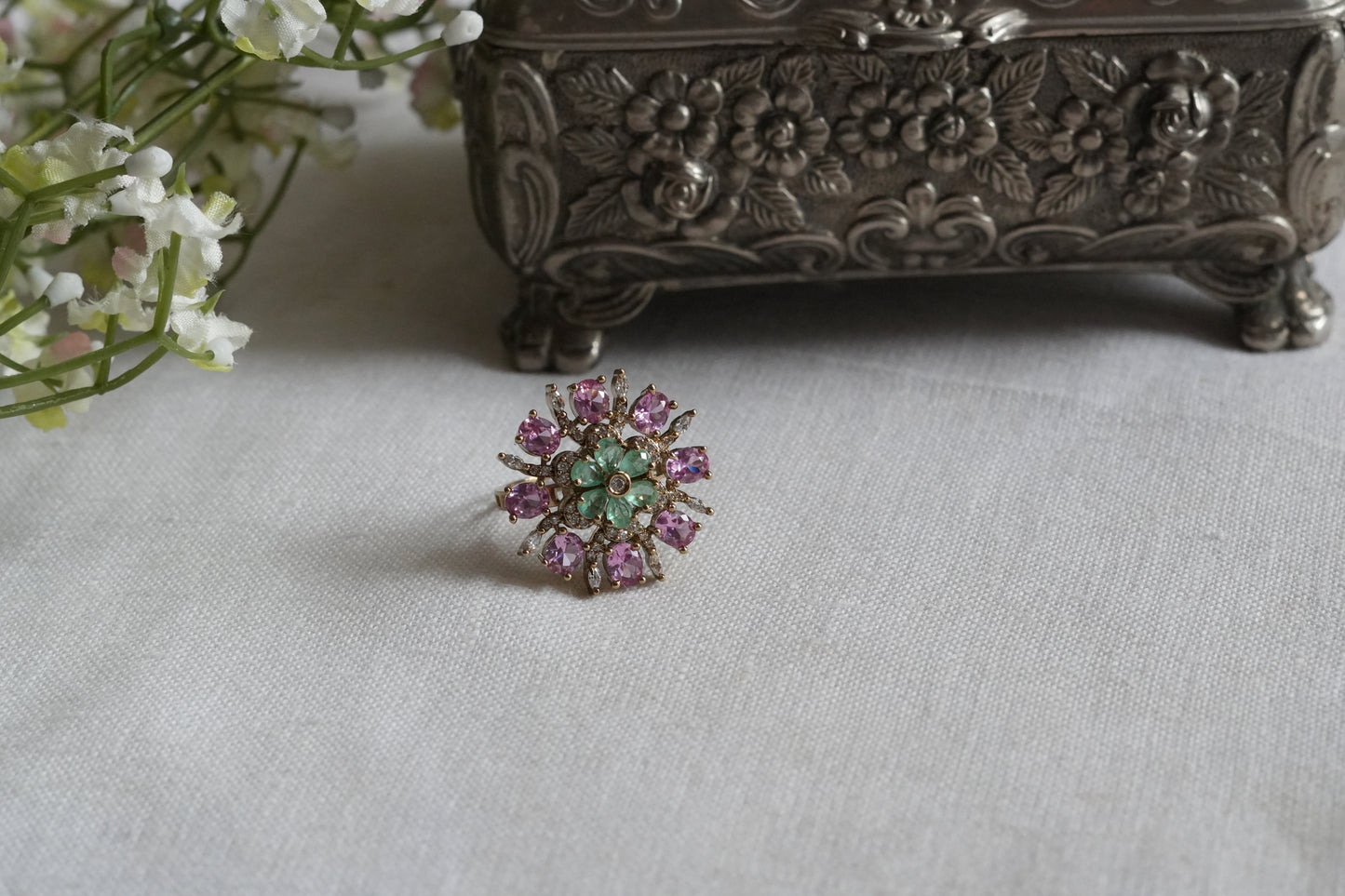 Ad stone Ring (6-378)(B)