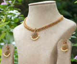 Antique Necklace set  (4-8339)(Ak )