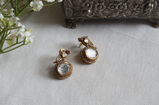 Polki Earrings (1-5423)(B)