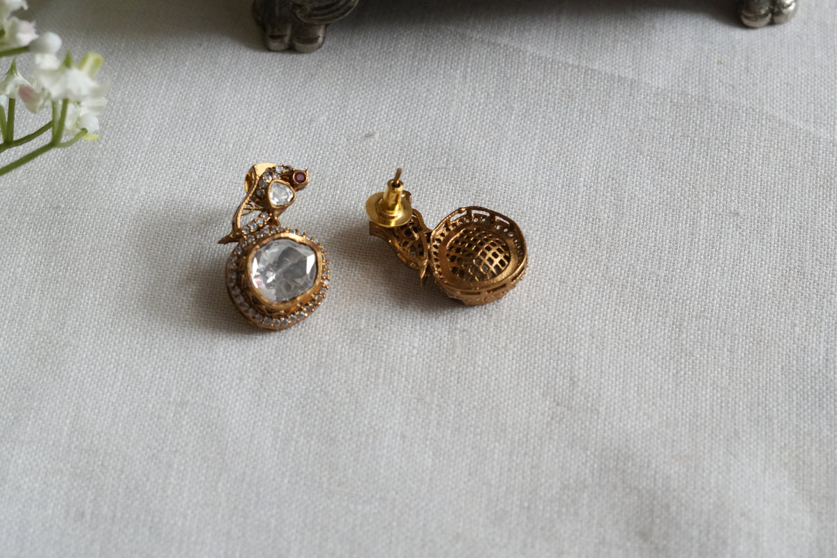 Polki Earrings (1-5423)(B)