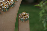 Kundan Necklace Set (4-9416)(A)