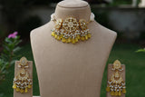 Kundan Choker Set (4-9412)(A)