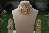 Kundan Choker Set (4-9412)(A)