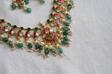 Kundan Necklace Set (4-9714)(U) - JEWELSTYLE