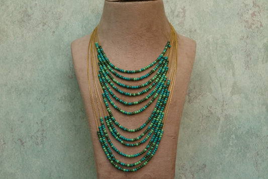 Beads necklace (4-6989) - JEWELSTYLE