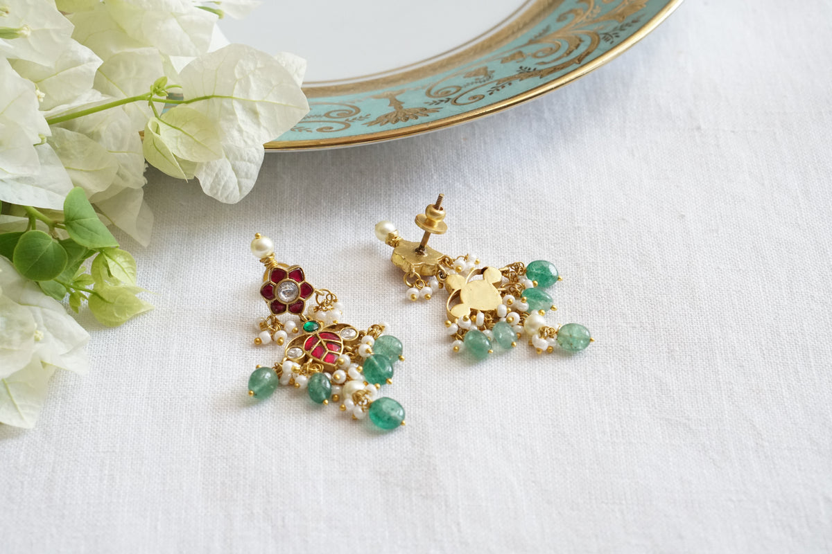 Kundan Earrings (1-5576)(U)