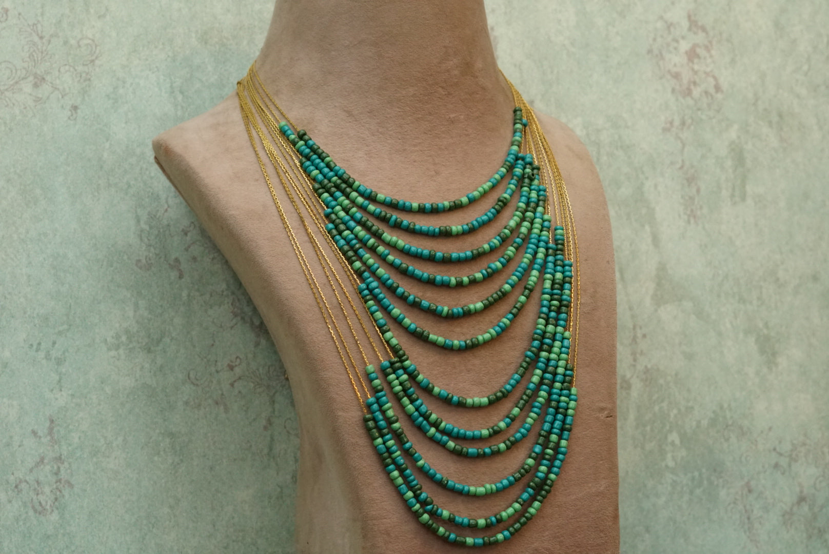 Beads necklace (4-6989) - JEWELSTYLE