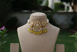 Kundan Choker Set (4-9412)(A)