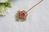 Polki Maangtikka (5-1827)(B) - JEWELSTYLE