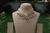 Kundan Necklace Set (4-9415)(A)