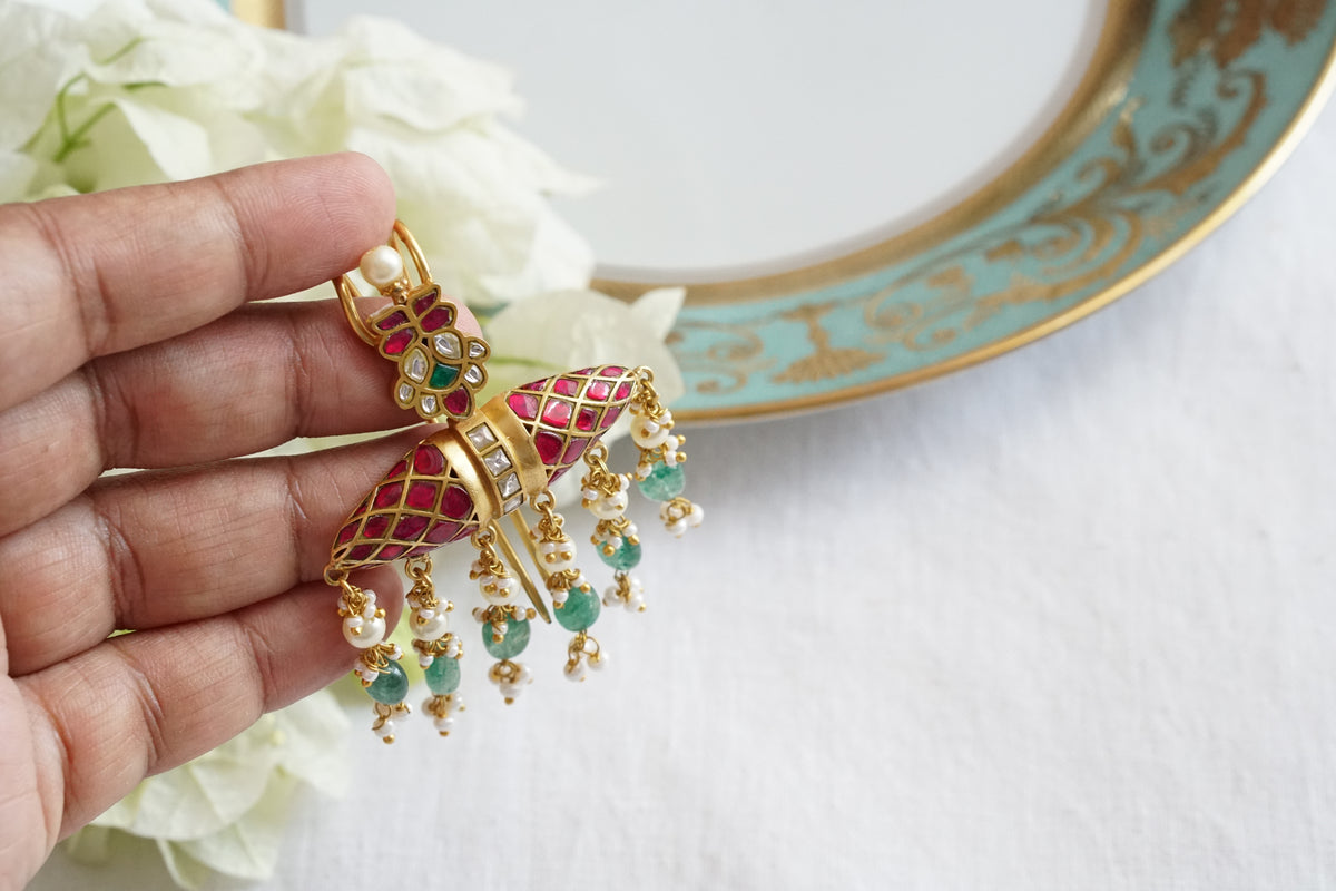 Kundan Hairpin (5-1829)(U)