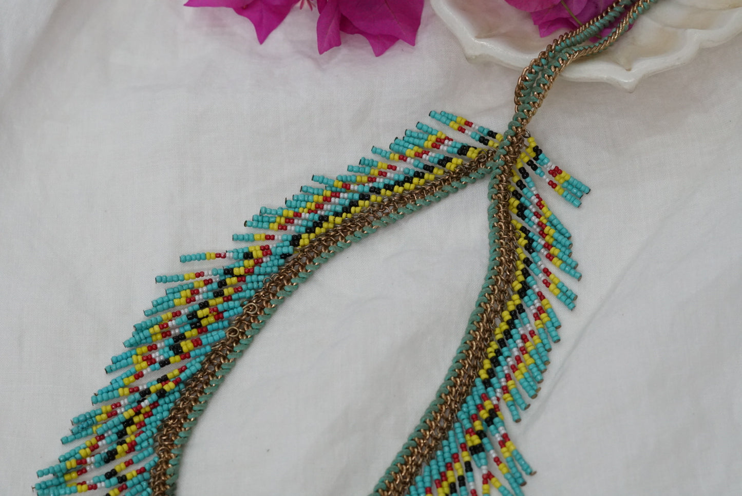 Beads necklace (4-6994)