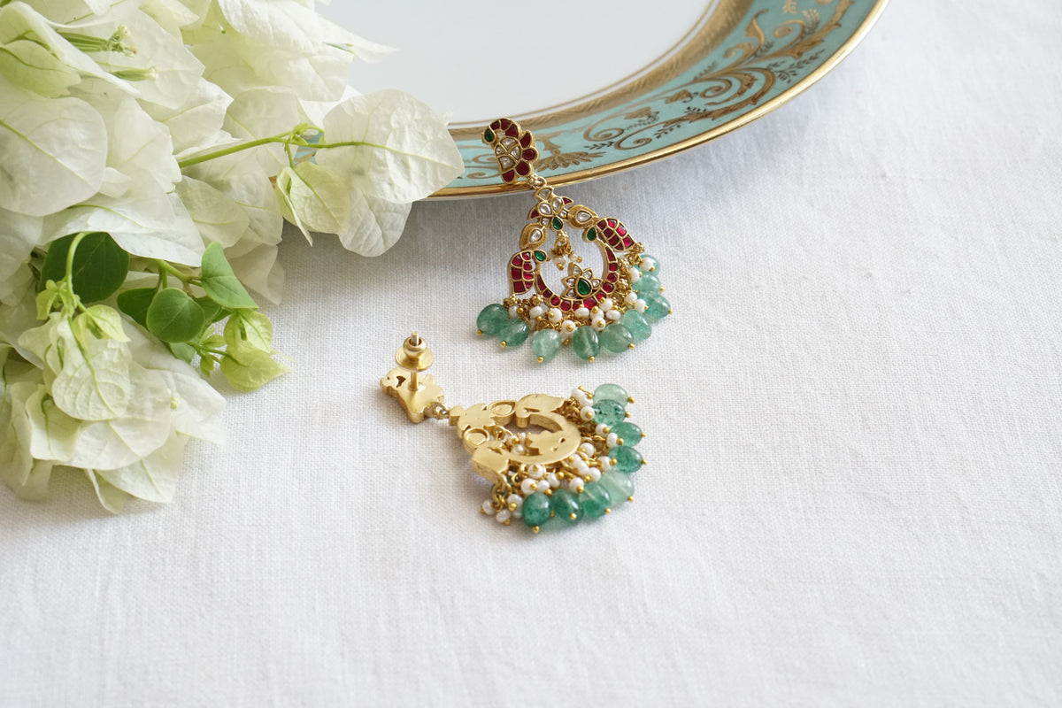 Kundan Earrings (1-5578)(U)