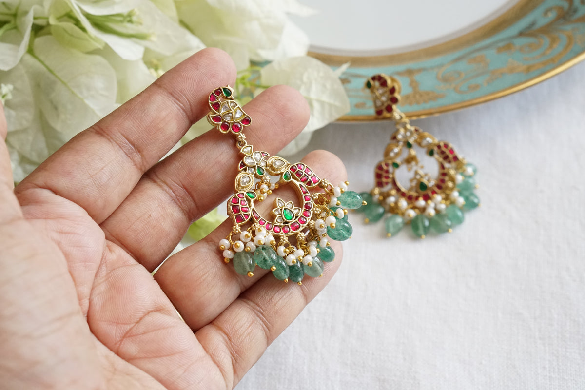 Kundan Earrings (1-5578)(U)