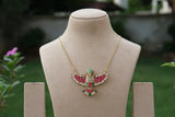 Kundan Bird Pendant (4-9418)(A)