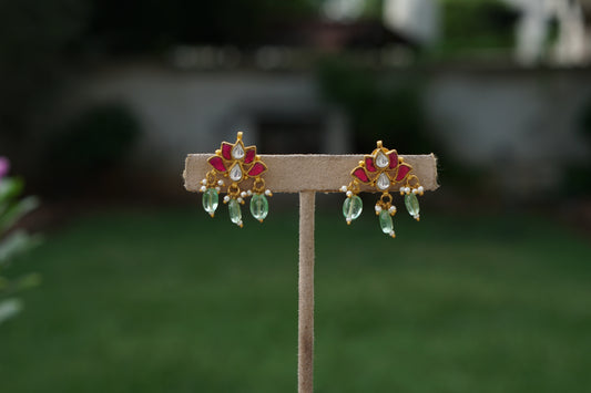 Kundan Studs (1-5377)(A)