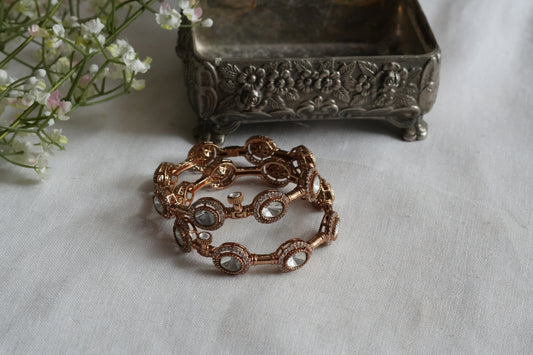 Polki Stone Bangle (3-498)(B)