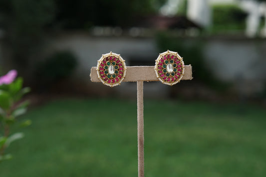 Kundan Studs (1-5379)(A)