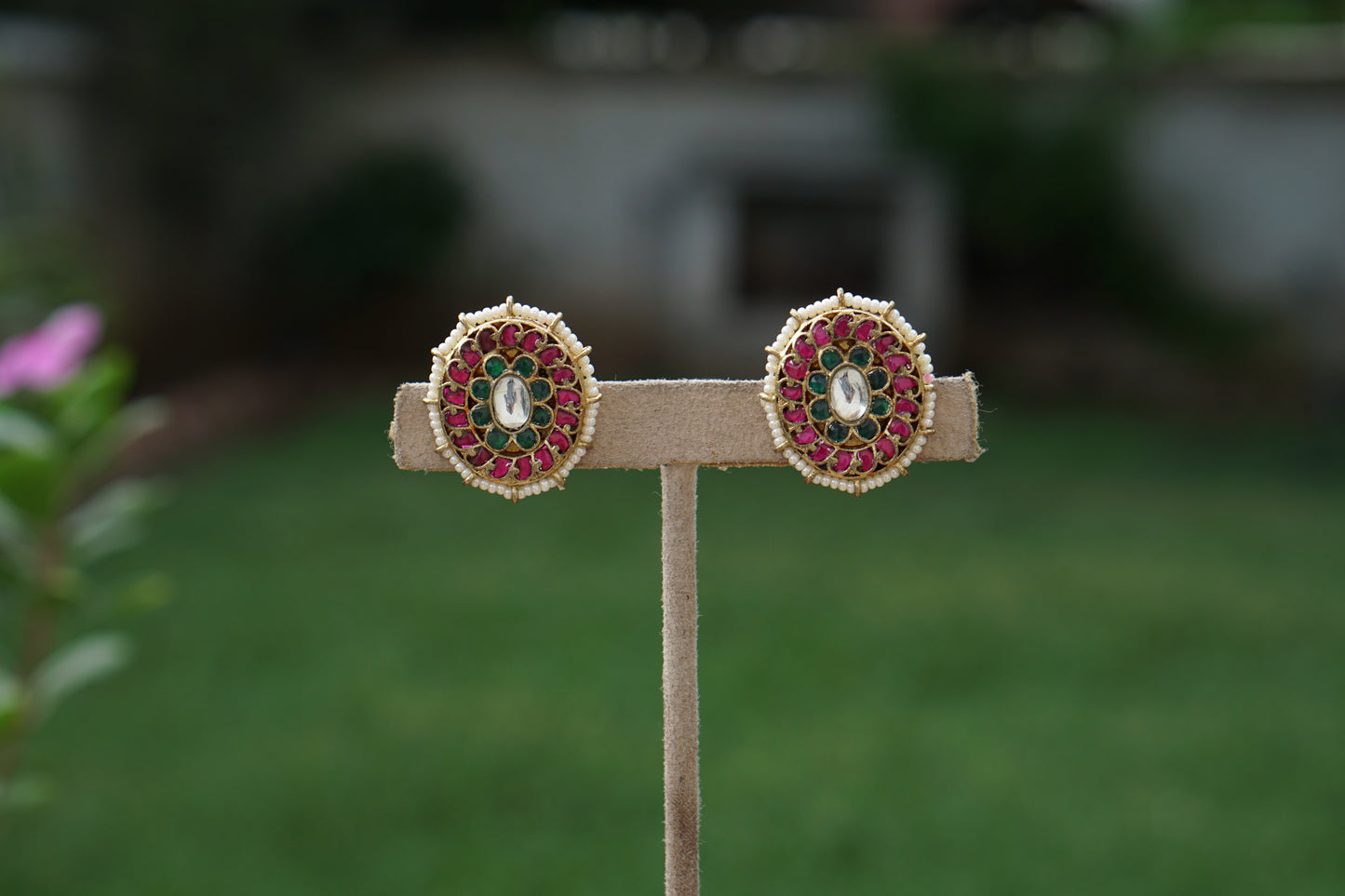 Kundan Studs (1-5379)(A)