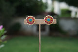 Kundan Studs(1-5381)(A)