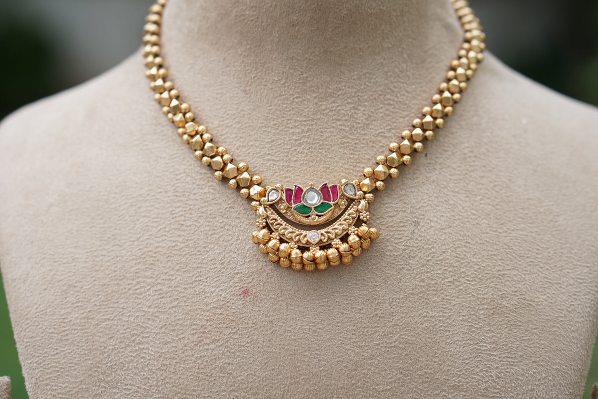 Antique Necklace Set (4-9716)(EX)