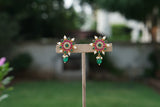 Kundan Studs(1-5382)(A)