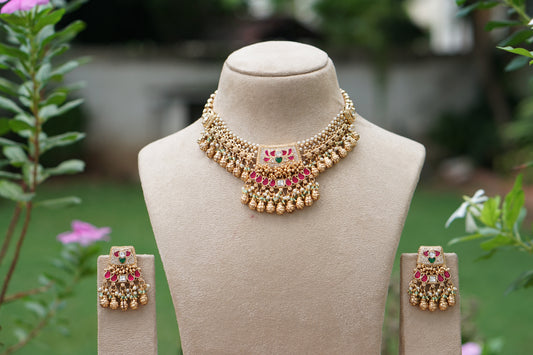 Antique Necklace Set (4-9717)(EX)