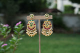 Kundan Earrings(1-5387)(A)