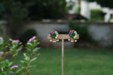 Multi stone Kundan Studs(1-5388)(A)