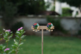 Multi stone Kundan Studs(1-5388)(A)