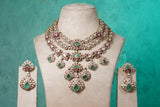 Polki Necklace set (4-8714)(B)