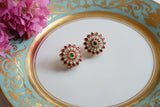 Kundan Studs earring (1-3987)(K)(PREORDER)