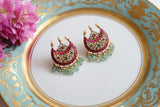 Kundan earring (1-3989)(K)(preorder)