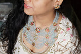 Kundan Necklace Set (4-9694) (A)