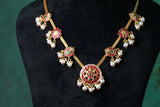 Kundan necklace (4-8334)(U)